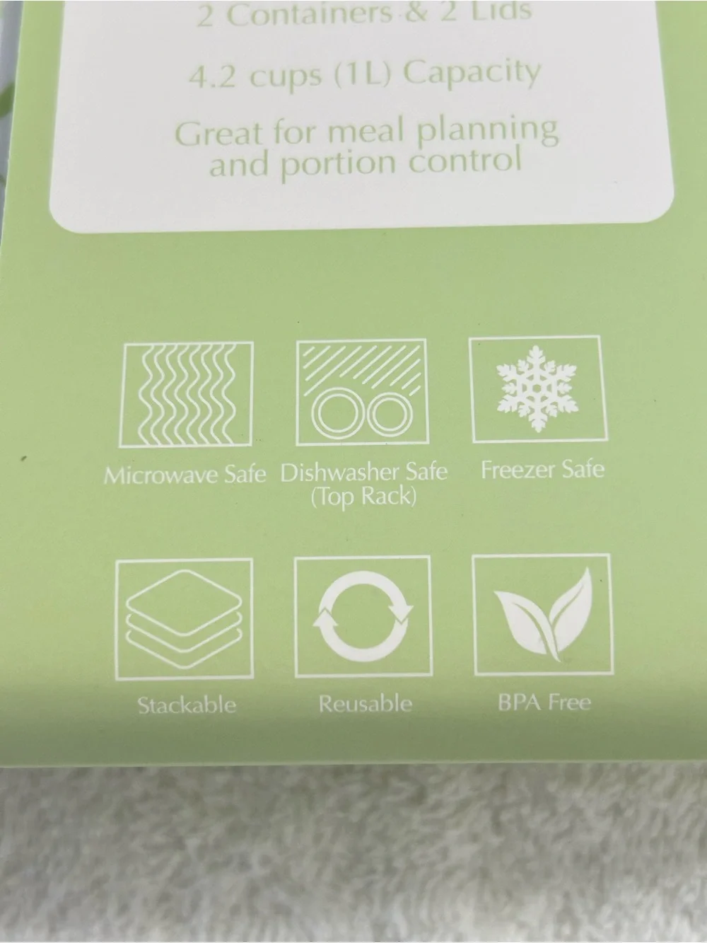 New! 4 Flip n’ Fresh Reusable Food Storage Containers & Lids